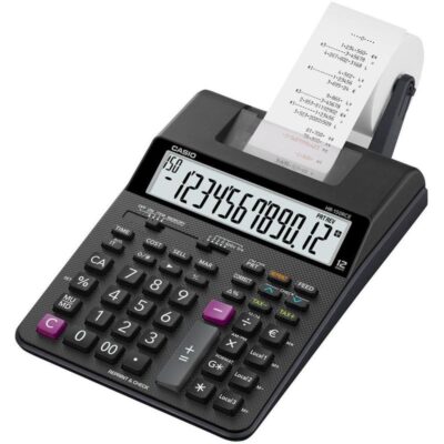ΑΡΙΘΜΟΜΗΧΑΝΗ CASIO HR-150 RCE 12 ΨΗΦΙΩΝ ΕΚΤΥΠΩΣΗΣ (ΜΠΑΤΑΡΙΑΣ)