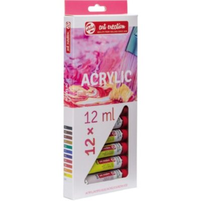 ΑΚΡΥΛΙΚΑ TALENS ART CREATION 12ml ΣΕΤ (12 τμχ)