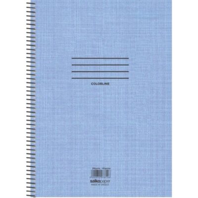 ΤΕΤΡΑΔΙΟ ΣΠΙΡΑΛ COLORLINE 17X25 2 ΘΕΜ. (7852)
