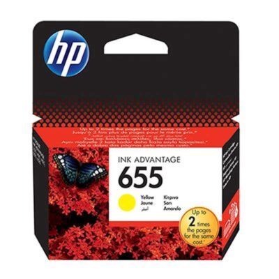 ΜΕΛΑΝΙ HP 655 YELLOW (CZ112AE)