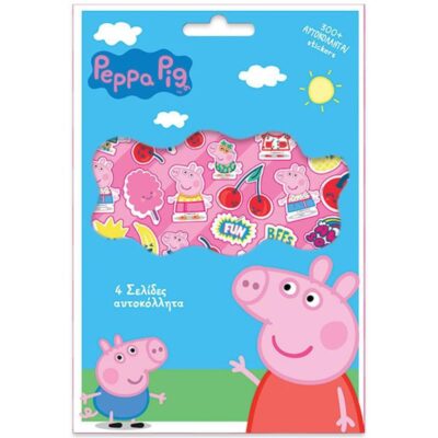 ΑΥΤΟΚΟΛΛΗΤΑ ΜΠΛΟΚ (300 τμχ) 14.5  Χ 21.5 PEPPA PIG (482638)