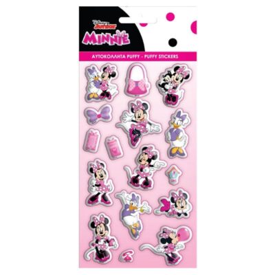 ΑΥΤΟΚΟΛΛΗΤΑ PUFFY 10 Χ 22cm MINNIE (562871)