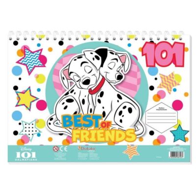 ΜΠΛΟΚ ΖΩΓΡΑΦΙΚΗΣ 23Χ33 40 Φ. ΑΥΤΟΚ.+ ΣΤΕΝΣΙΛ 101 DALMATIAN (564482)