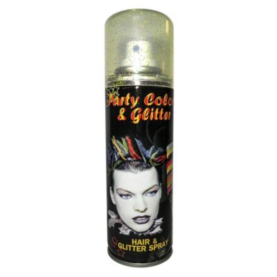 ΣΠΡΕΙ ΧΡΩΜΑ ΜΑΛΛΙΩΝ 125ml GLITTER ΧΡΥΣΟ (215)