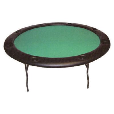ΤΡΑΠΕΖΙ POKER ΠΤΥΣΣΟΜΕΝΟ ΣΤΡΟΓΓΥΛΟ 120cm ΓΙΑ 6 ΠΑΙΚΤΕΣ (86.05.006)