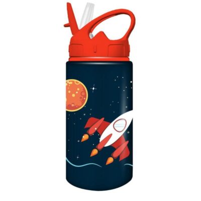 ΠΑΓΟΥΡΙ ΑΛΟΥΜΙΝΙΟΥ 500ml ΜΕ ΚΑΛΑΜΑΚΙ 7 X 19.5cm SPACE EXPEDITION (586450)