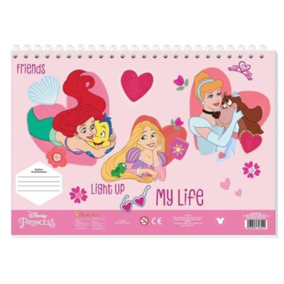 ΜΠΛΟΚ ΖΩΓΡΑΦΙΚΗΣ 23Χ33 40 Φ. ΑΥΤΟΚ.+ ΣΤΕΝΣΙΛ PRINCESS (564990)