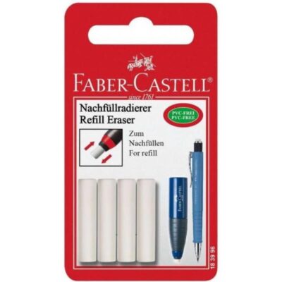 ΑΝΤΑΛΛΑΚΤΙΚΟ ΓΟΜΑ FABER-CASTELL 183996 (4 τμχ) - POLYMAT/COMBI