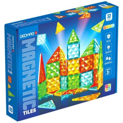GEOMAG MAGNETIC TILES GEMS 32 τμχ (PF.224.101.00)