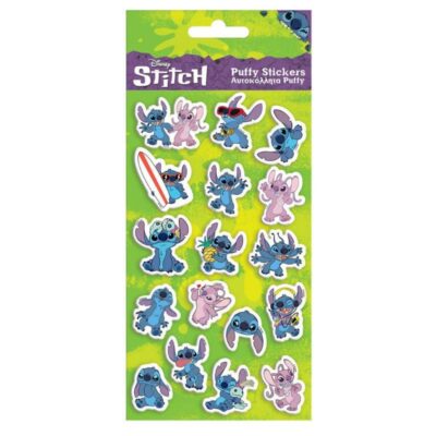 ΑΥΤΟΚΟΛΛΗΤΑ PUFFY 10 Χ 22cm LILO & STITCH (564612)