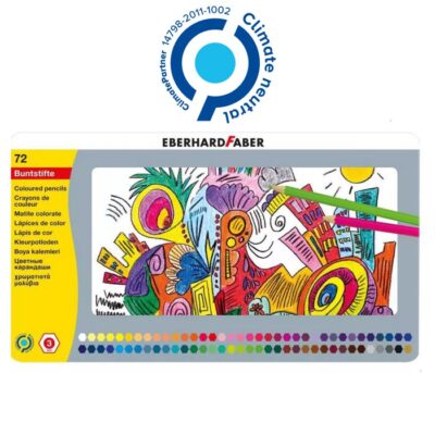 ΞΥΛΟΜΠΟΓΙΕΣ EBERHARD FABER 3MM 72 ΧΡΩΜΑΤΩΝ ΣΕ ΜΕΤΑΛΛΙΚΗ ΚΑΣΕΤΙΝΑ MY WORLD