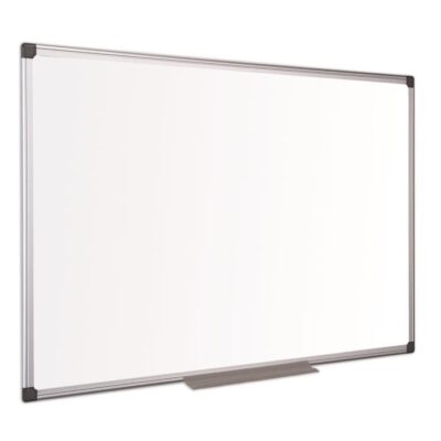 ΠΙΝΑΚΑΣ ΛΕΥΚΟΣ ΜΑΓΝΗΤΙΚΟΣ ΜΕΛΑΜΙΝΗΣ 120 X 180 CM ΑΛΟΥΜΙΝΕΝΙΑ ΚΟΡΝΙΖΑ DESCRIBO