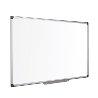 ΠΙΝΑΚΑΣ ΛΕΥΚΟΣ ΜΕΛΑΜΙΝΗΣ 100 X 200 CM ΑΛΟΥΜΙΝΕΝΙΑ ΚΟΡΝΙΖΑ DESCRIBO
