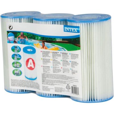 INTEX ΑΝΤΑΛΛΑΚΤΙΚΟ ΦΙΛΤΡΟ ΠΙΣΙΝΑΣ CARTRIDGE Συσκευασία 3τμχ (29003)