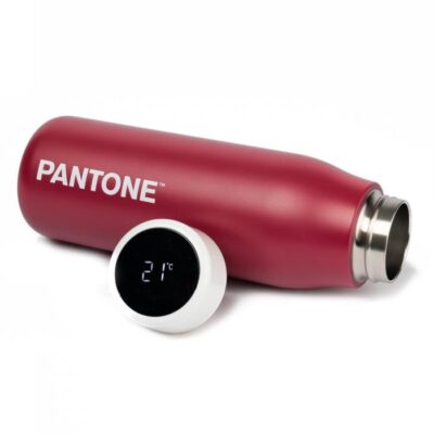 ΘΕΡΜΟΣ ΑΝΟΞΕΙΔΩΤΟΣ ΜΕ ΨΗΦΙΑΚΗ ΟΘΟΝΗ ΑΦΗΣ 500 ML ΜΕΓΕΘΟΣ 21,8 Χ 7CM, RETHINK PINK