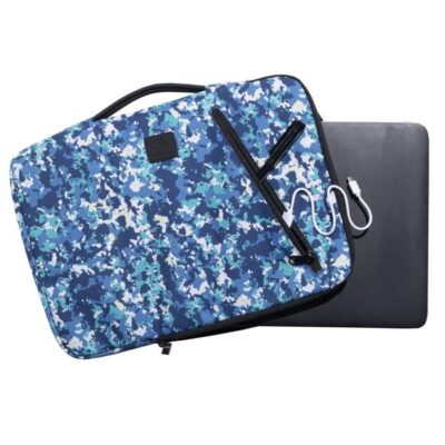 ΘΗΚΗ 2 ΘΕΣΕΩΝ ΜΕ ΦΕΡΜΟΥΑΡ ΓΙΑ LAPTOP 13-14'' (ΜΕΓ. 37X28X2.5 CM), ΣΧΕΔΙΟ VEGGIE