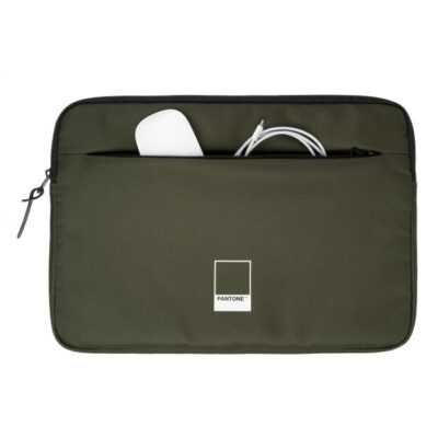 ΘΗΚΗ 2 ΘΕΣΕΩΝ ΜΕ ΦΕΡΜΟΥΑΡ ΓΙΑ LAPTOP 15'' (ΜΕΓ. 38 Χ 27 Χ 3CM) ΧΑΚΙ PANTONE