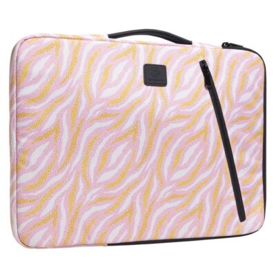 ΘΗΚΗ 2 ΘΕΣΕΩΝ ΜΕ ΦΕΡΜΟΥΑΡ ΓΙΑ LAPTOP 15-16'' (ΜΕΓ. 41X31X2.5 CM), ΣΧΕΔΙΟ NUDE *E
